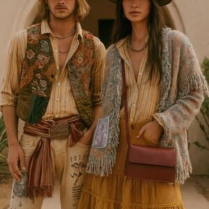 FLAX Striped 100% Linen Button-Down Blouse Top – Roll-Up 3/4 Sleeves, Size S